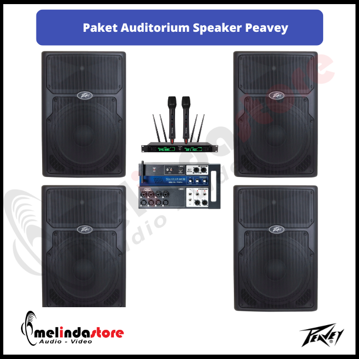 Paket Auditorium Speaker Peavey - 4 Speaker